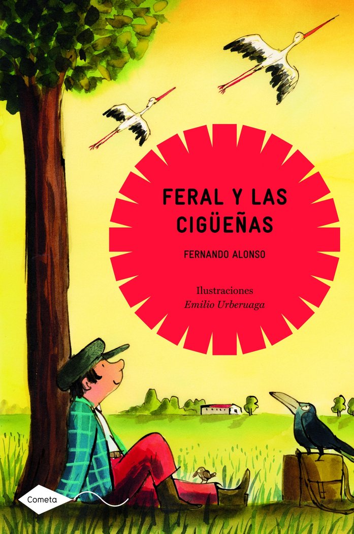 Feral y las cigüeñas, de Alonso | portada del libro