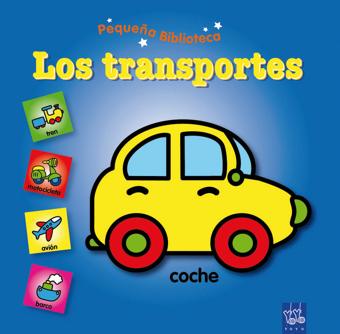 Los transportes, de YOYO | portada del libro