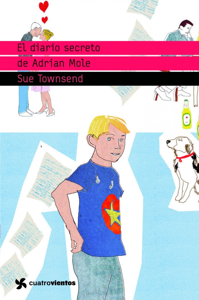 El diario secreto de Adrian Mole, de Townsend, Sue | portada del libro
