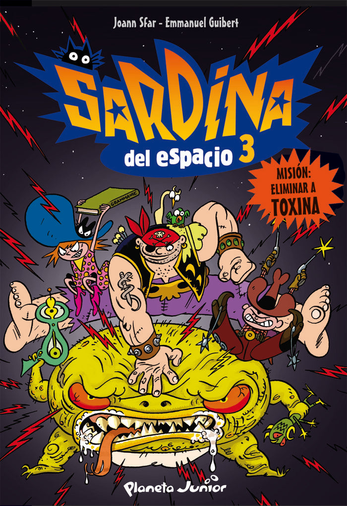 Misión: Eliminar a Toxina, de Sfar | portada del libro