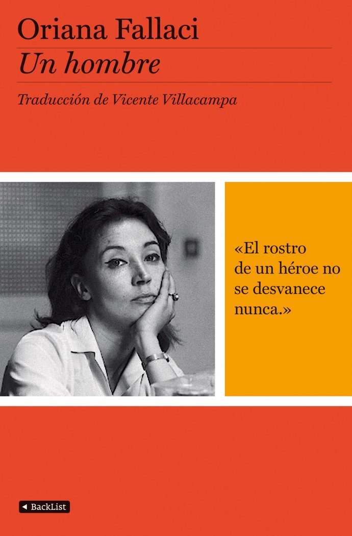 Un hombre, de Fallaci | portada del libro
