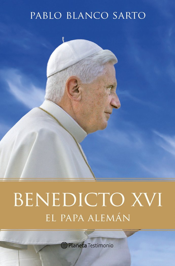 Benedicto XVI, de Blanco Sarto | portada del libro