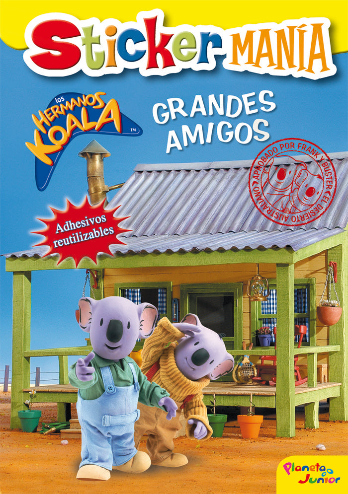 Los Hermanos Koala. Stickermanía 2, de Los Hermanos Koala | portada del libro