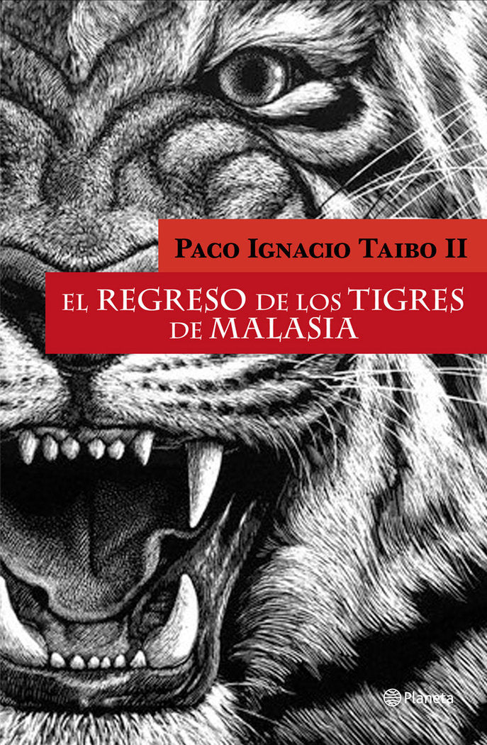 El regreso de los Tigres de Malasia, de Taibo II | portada del libro