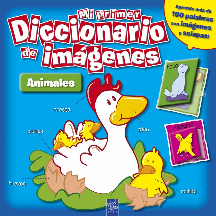 Mi primer diccionario de imágenes. Animales, de YOYO | portada del libro