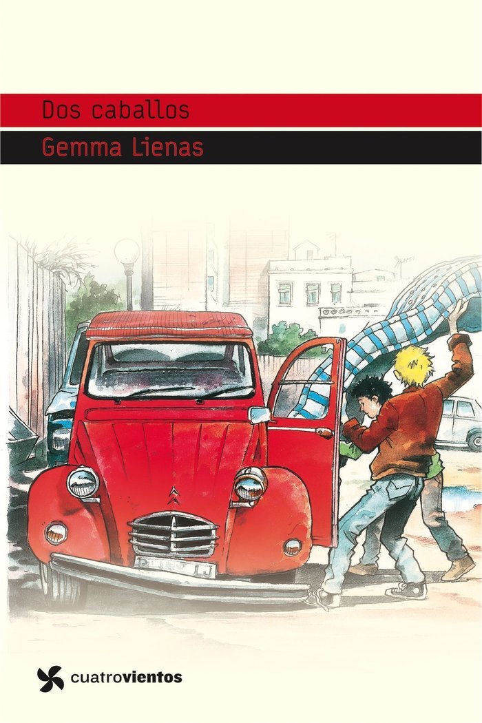 Dos caballos, de Lienas | portada del libro