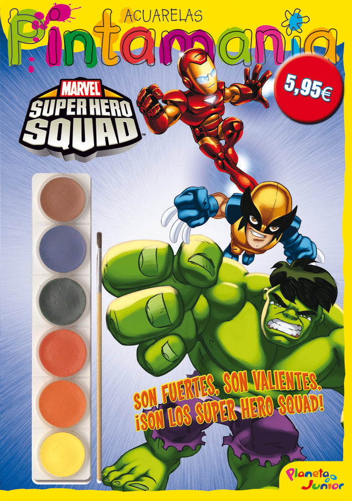Super Hero Squad. Acuarelas, de Super Hero Squad | portada del libro