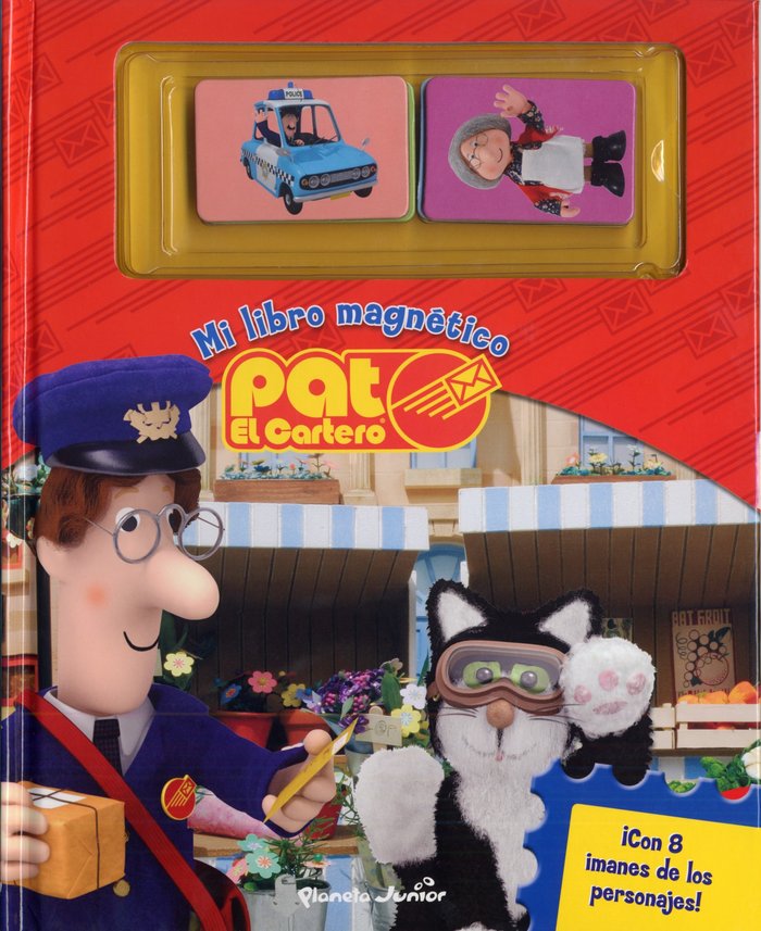 Pat el Cartero. Libro magnético, de AA. VV. | portada del libro