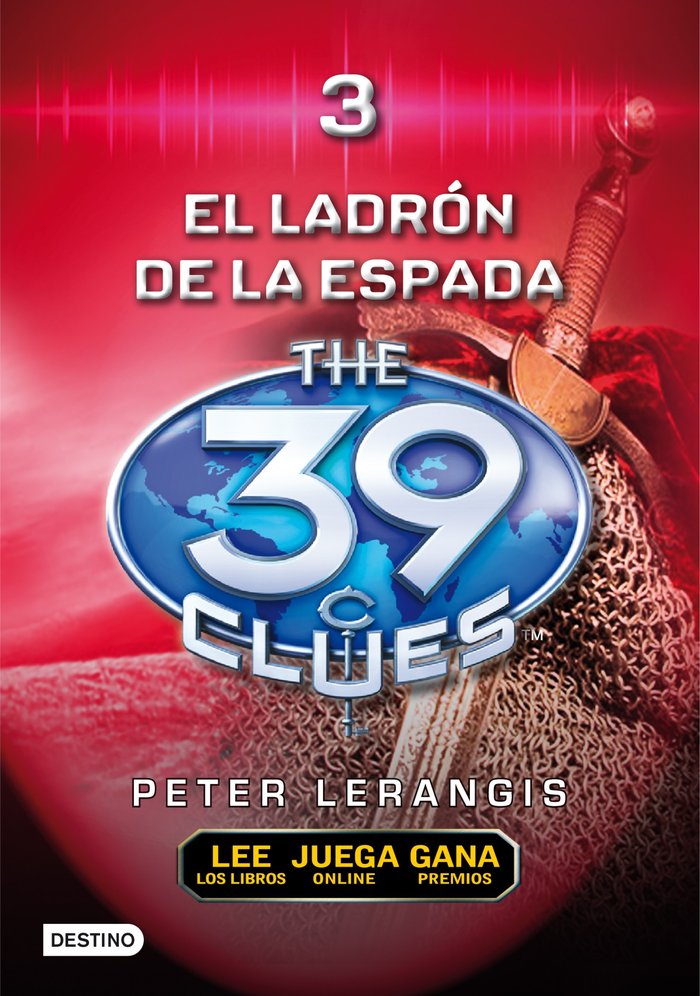 El ladrón de espadas, de Lerangis | portada del libro