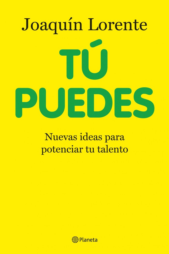 Tú puedes, de Lorente, Joaquín | portada del libro