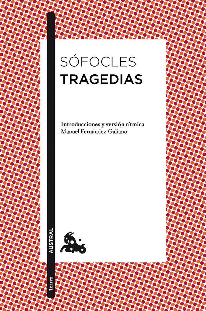 Tragedias, de Sófocles | portada del libro