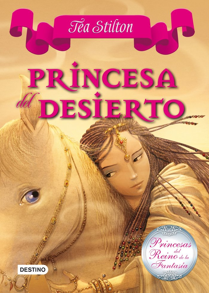 Princesa del Desierto, de Stilton | portada del libro