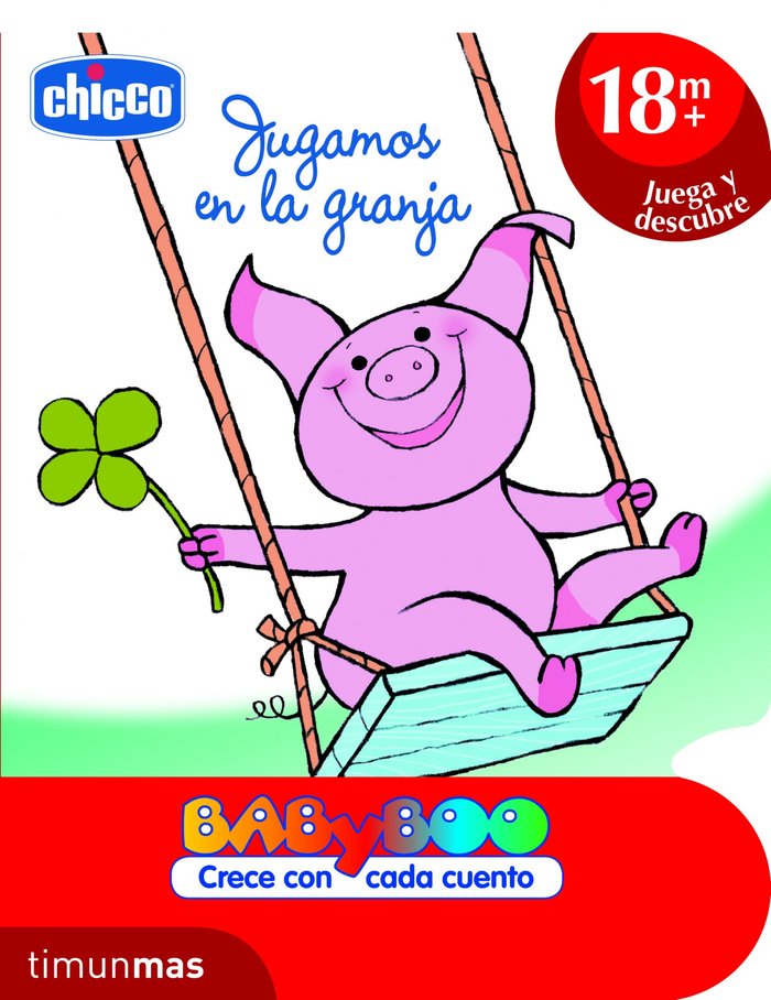 Jugamos en la granja, de Chicco | portada del libro