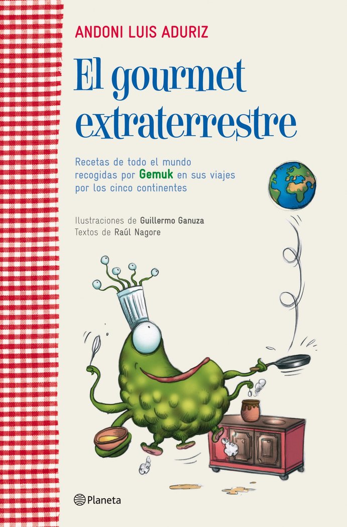 El gourmet extraterrestre, de Luis Aduriz | portada del libro