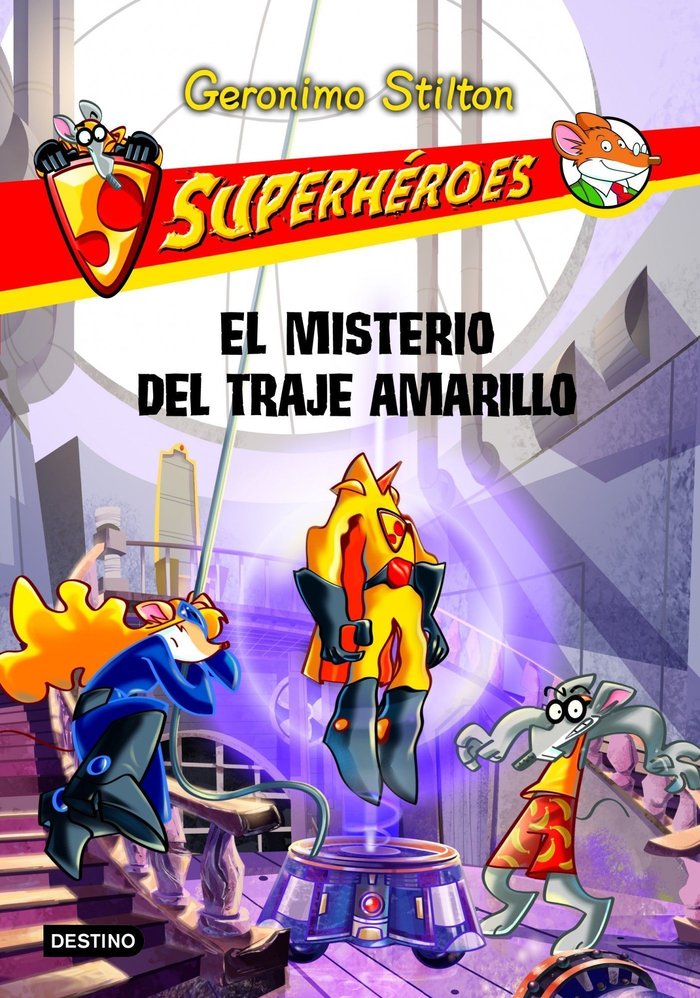 El misterio del traje amarillo, de Stilton, Geronimo | portada del libro