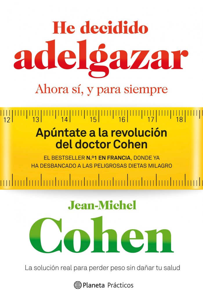 He decidido adelgazar, de Cohen | portada del libro