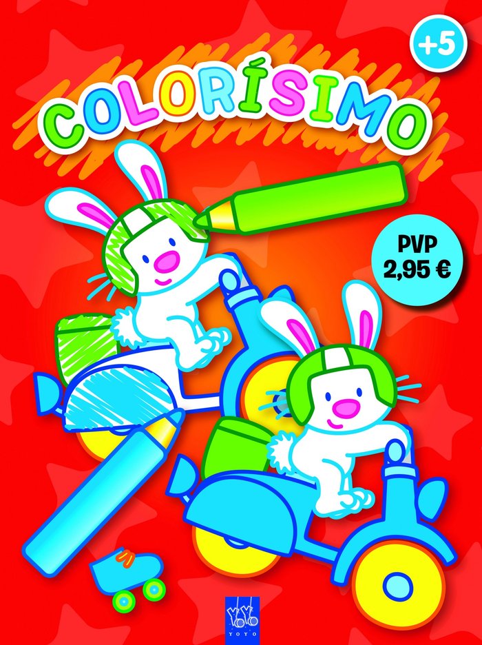 Colorísimo +5, de YOYO | portada del libro