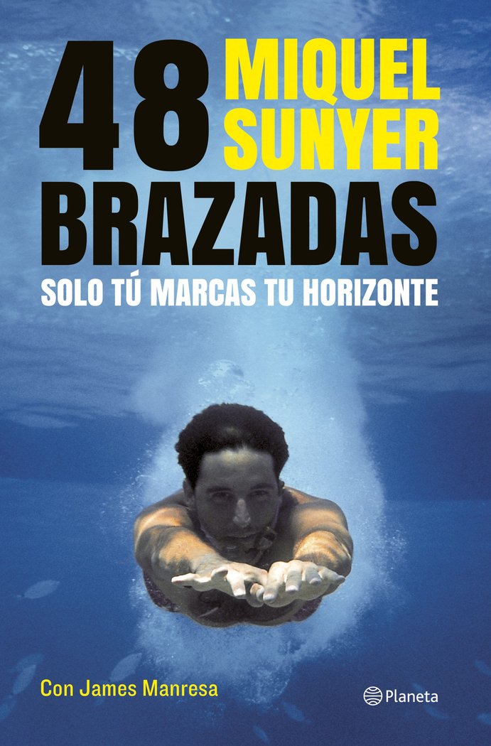 48 brazadas, de Sunyer, Miquel | portada del libro