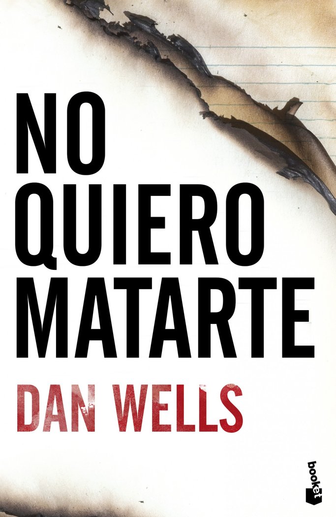 No quiero matarte, de Wells | portada del libro