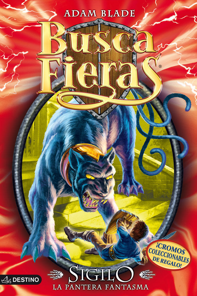 Sigilo, la Pantera Fantasma, de Blade, Adam | portada del libro
