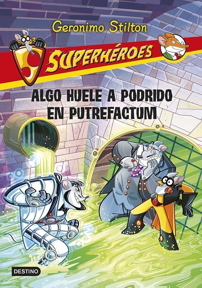 Algo huele a podrido en putrefactum, de Stilton | portada del libro