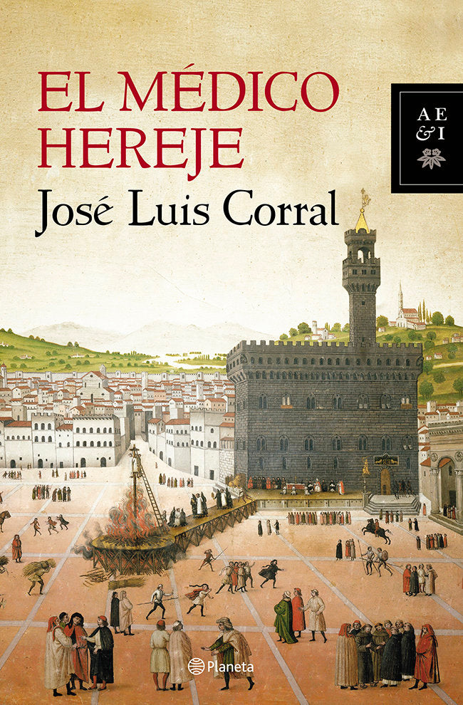 El médico hereje, de Corral | portada del libro