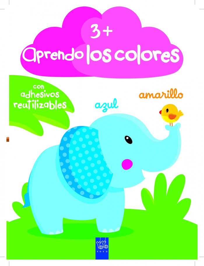 Aprendo los colores +3, de YOYO | portada del libro