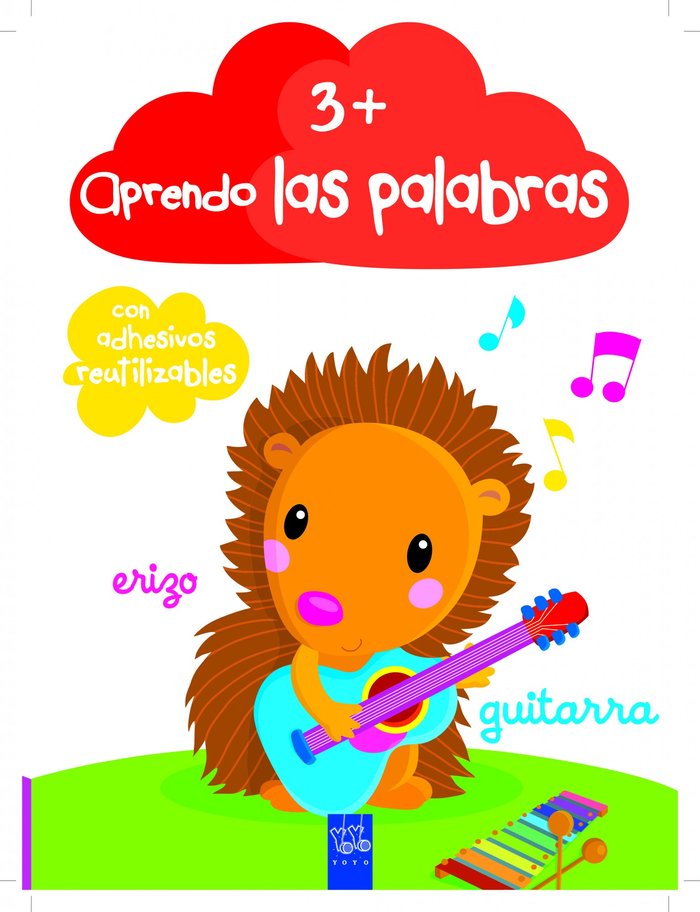 Aprendo las palabras +3, de YOYO | portada del libro