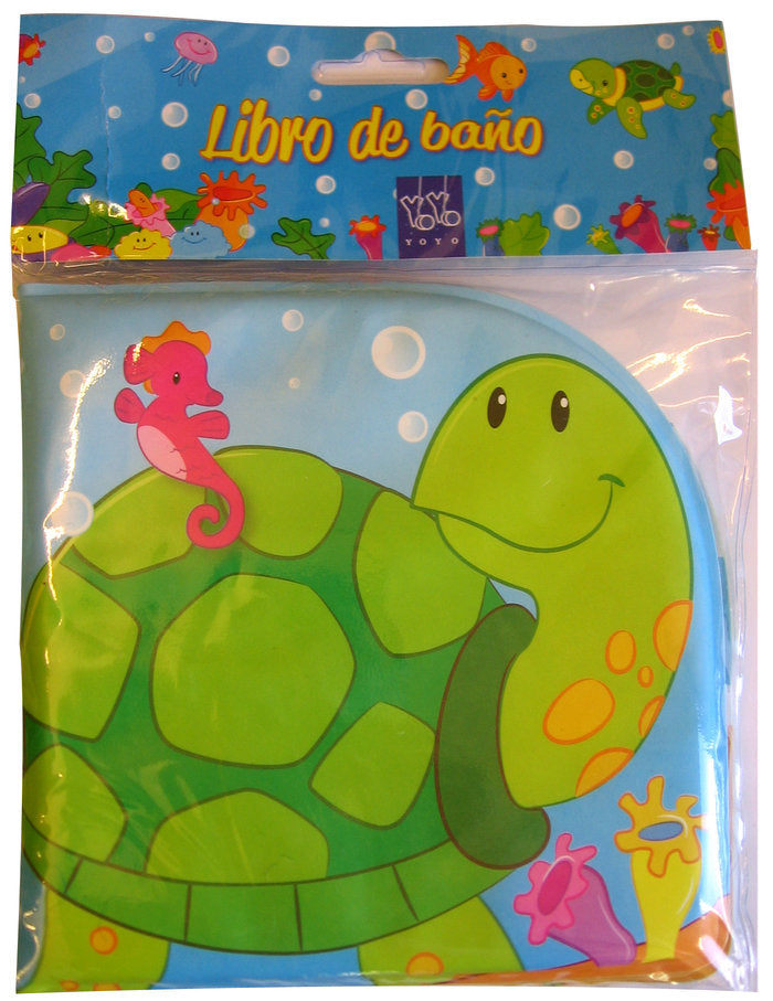 Libro de baño. Tortuga, de YOYO | portada del libro