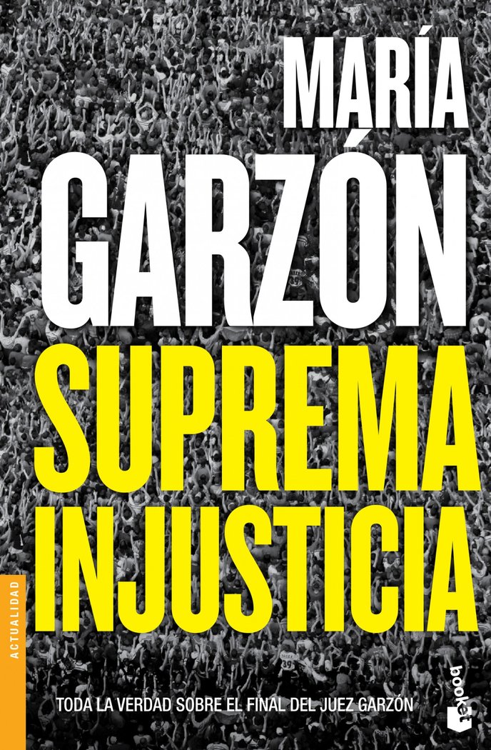 Suprema injusticia, de Garzón Molina | portada del libro