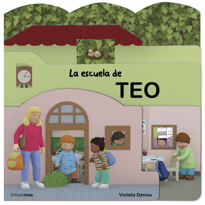 La escuela de Teo, de Denou, Violeta | portada del libro