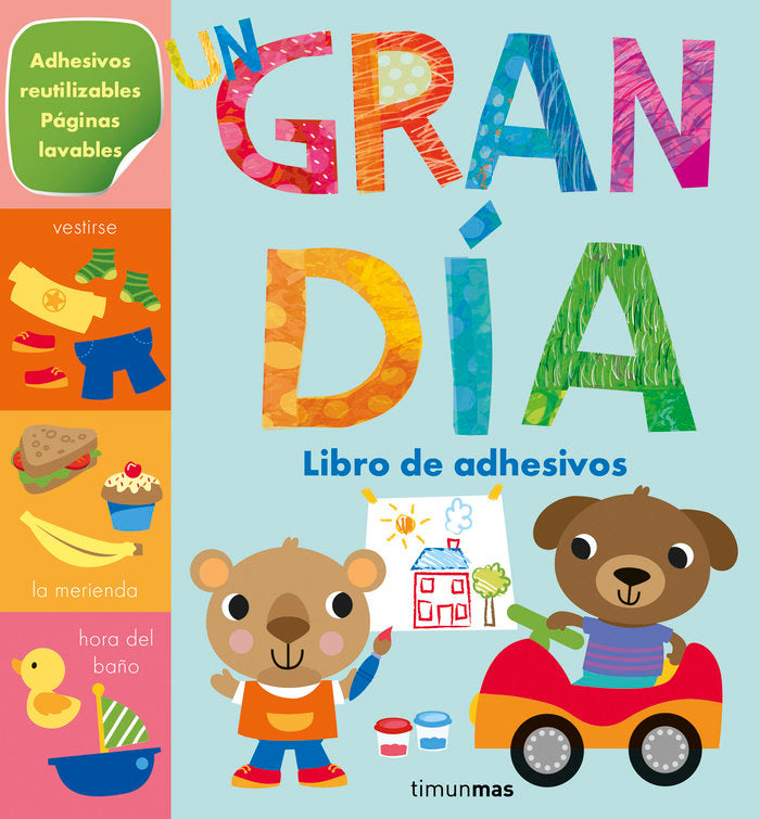 Mi pequeño mundo. Un gran día, de Little Tiger Press | portada del libro