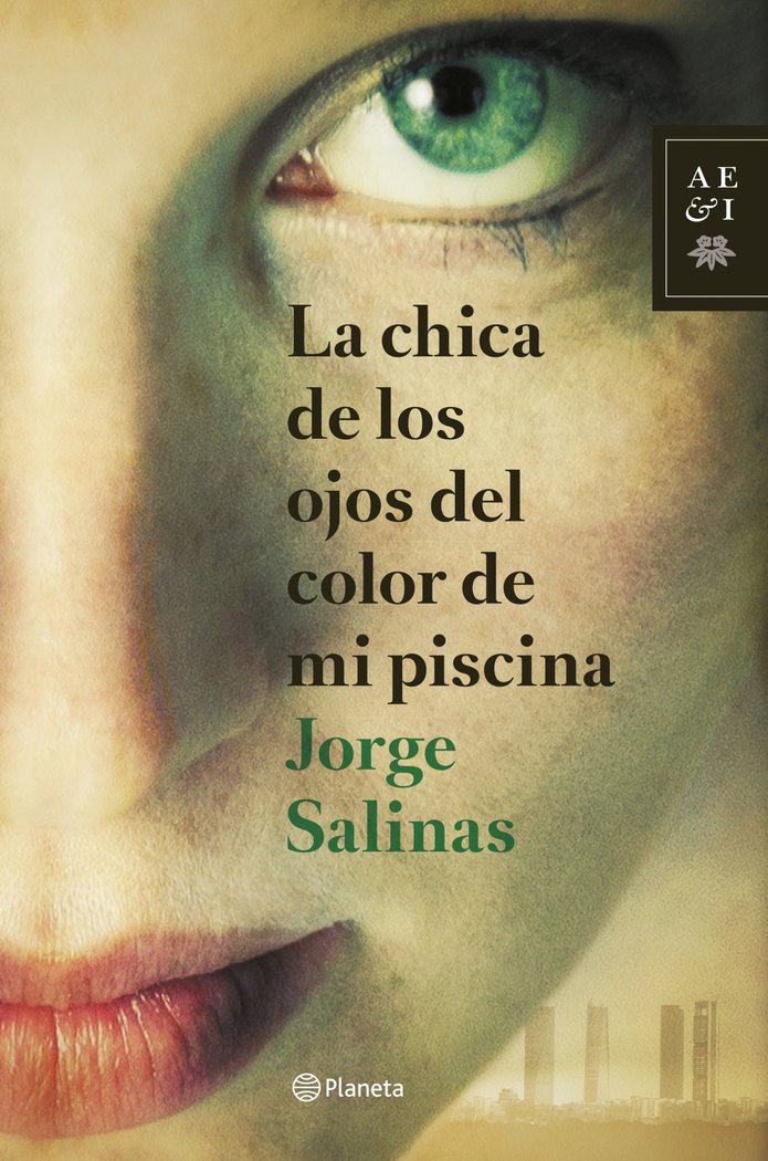 La chica de los ojos del color de mi piscina, de JORGE SALINAS | portada del libro