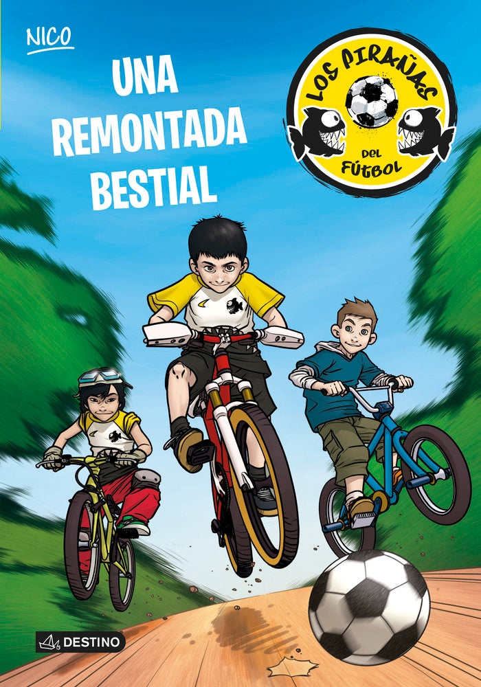 Una remontada bestial, de Pérez Lladó, Adela | portada del libro