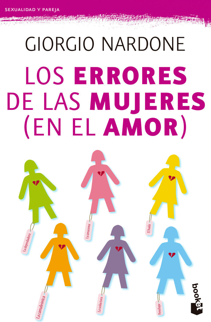 Los errores de las mujeres (en el amor), de Nardone | portada del libro