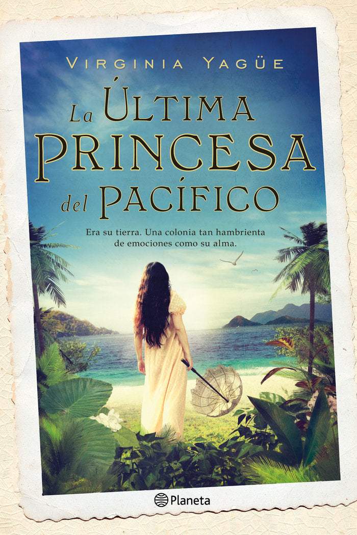 La última princesa del Pacífico, de Yagüe | portada del libro