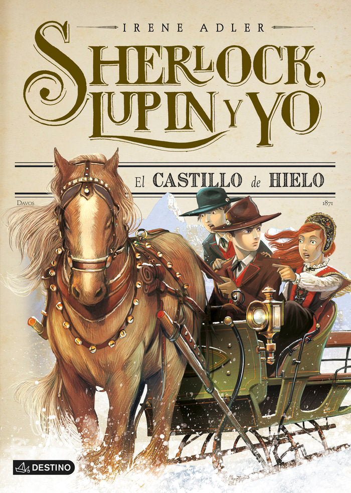El castillo de hielo, de Adler, Irene | portada del libro