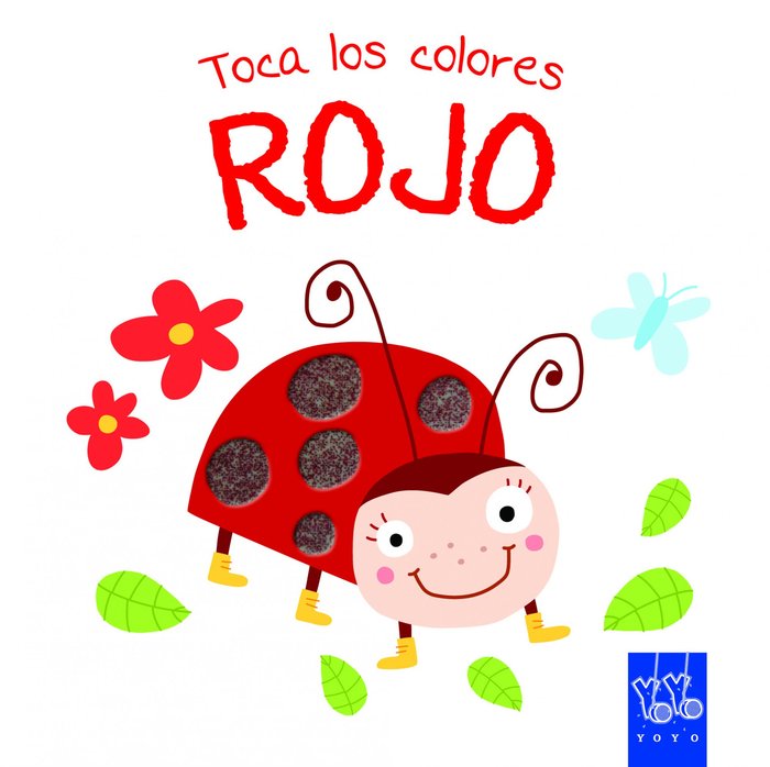 Toca los colores. Rojo, de YOYO | portada del libro