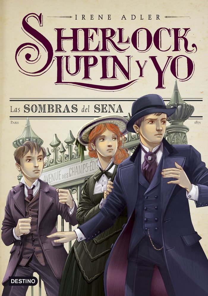 Las sombras del Sena, de Adler, Irene | portada del libro