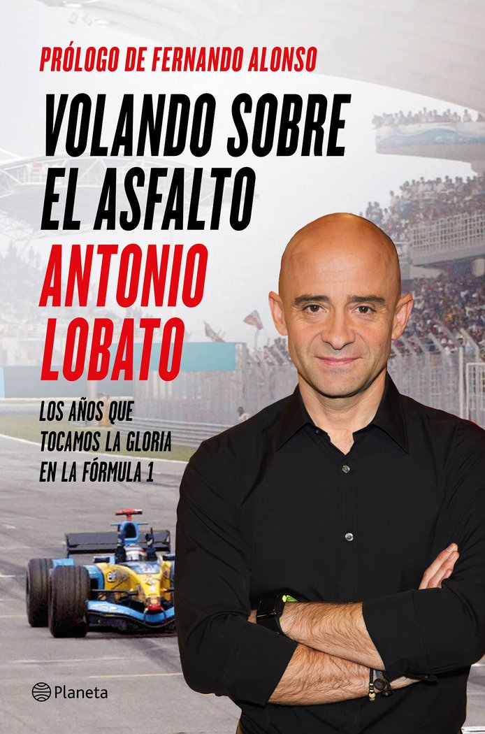 Volando sobre el asfalto, de Lobato, Antonio | portada del libro