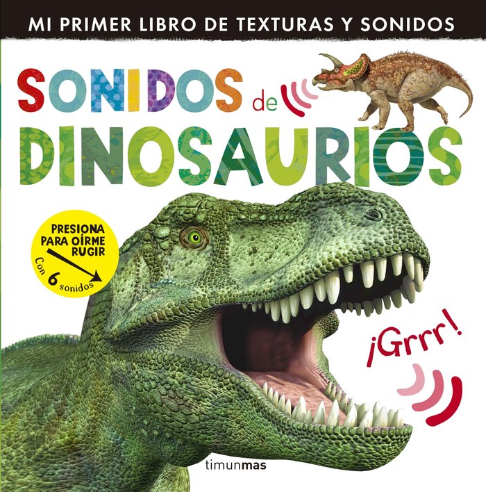 Sonidos de dinosaurios, de Little Tiger Press | portada del libro