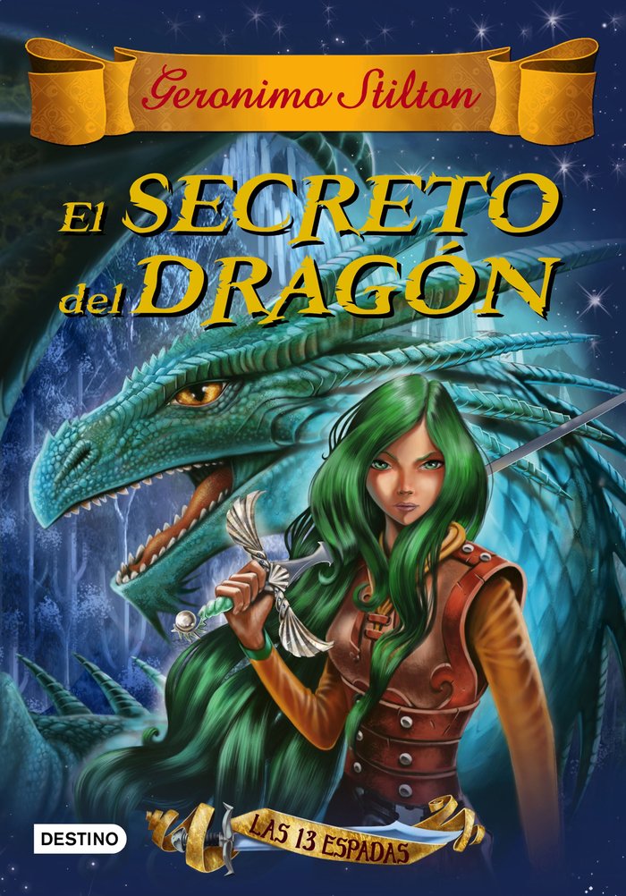 El secreto del dragón, de Stilton | portada del libro