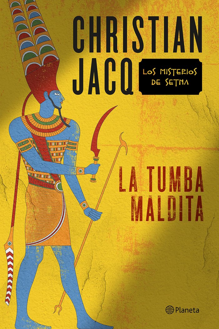 La tumba maldita, de Jacq | portada del libro