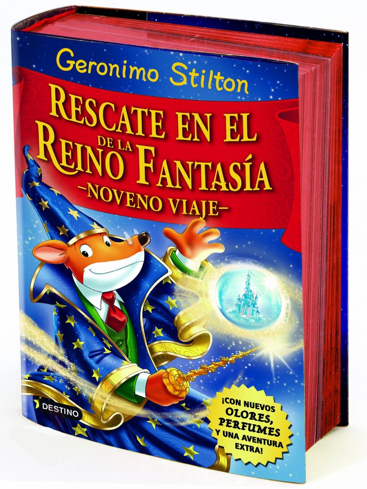 Rescate en el Reino de la Fantasía. Noveno viaje, de Stilton, Geronimo | portada del libro