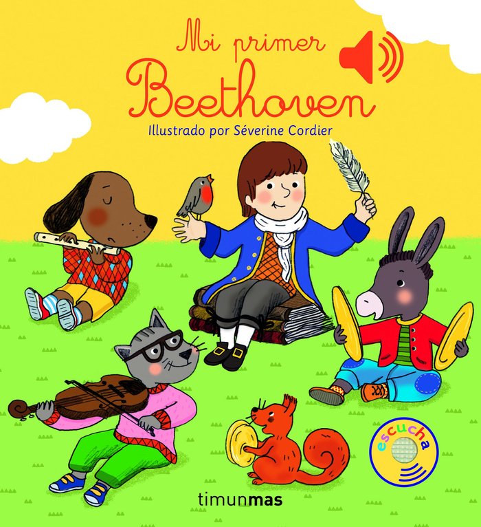 Mi primer Beethoven, de Cordier, Severine | portada del libro