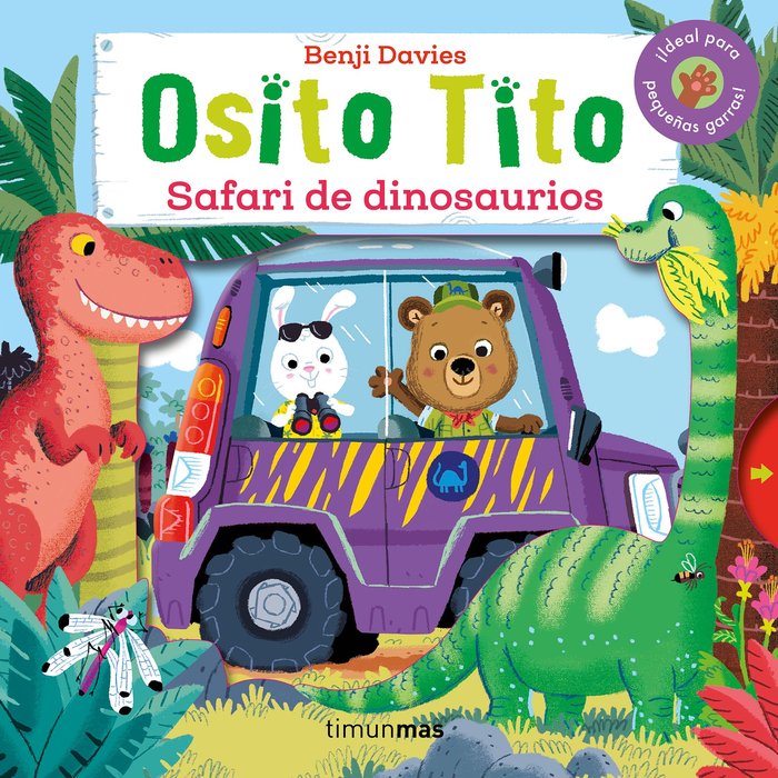 Osito Tito. Safari de dinosaurios, de Davies, Benji | portada del libro