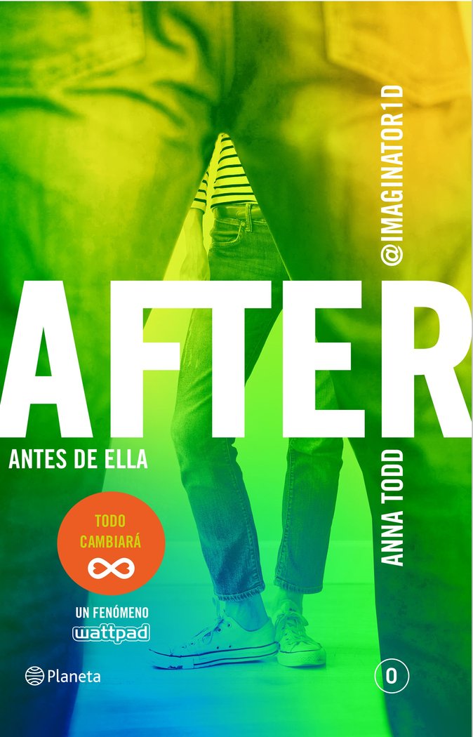 After. Antes de ella (Serie After 0), de Todd | portada del libro
