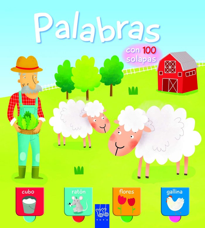 Palabras. Con 100 solapas, de YOYO | portada del libro
