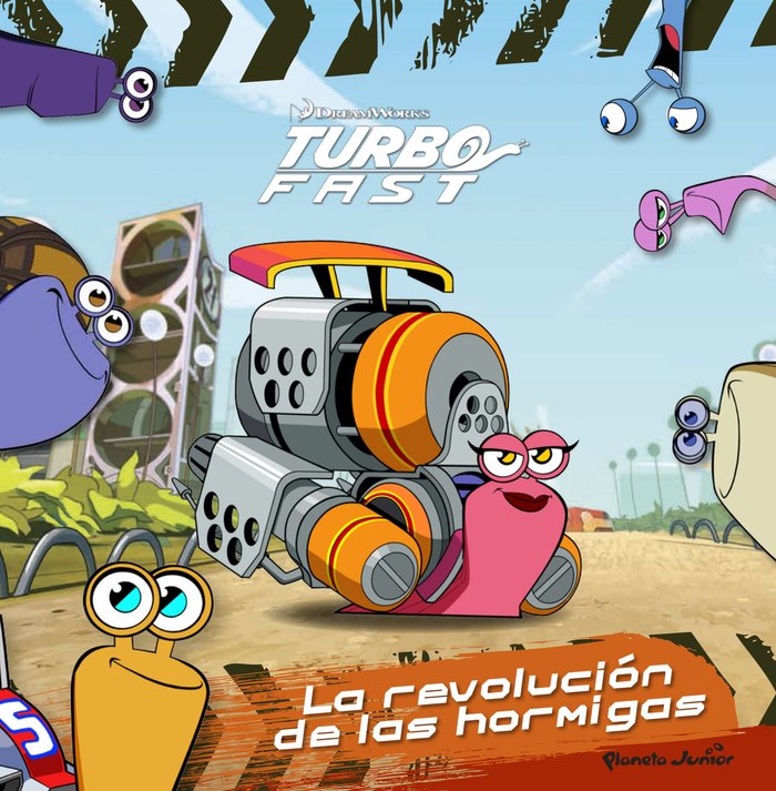 Turbo Fast. La revolución de las hormigas, de Dreamworks | portada del libro
