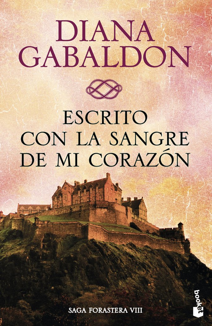 Escrito con la sangre de mi corazón, de Gabaldon | portada del libro